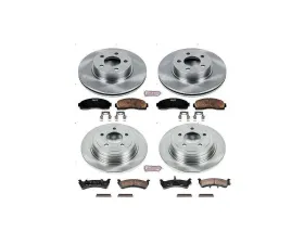 Power Stop Autospecialty Brake Kit Front & Rear Ford Explorer Sport 2003