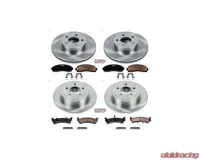 Power Stop Autospecialty Brake Kit Front & Rear Ford Explorer Sport 2003 - KOE1924