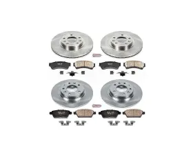 Power Stop Autospecialty Brake Kit Front & Rear Ford Fusion 2006-2012