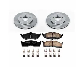 Power Stop Autospecialty Brake Kit Front Chrysler Grand Voyager 2000