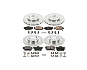 Power Stop Autospecialty Brake Kit Front & Rear Honda S2000 2000-2009