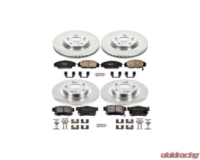 Power Stop Autospecialty Brake Kit Front & Rear Honda S2000 2000-2009 - KOE2277