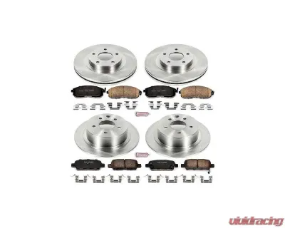 Power Stop Autospecialty Brake Kit Front & Rear Nissan Altima 2002-2006 - KOE2283
