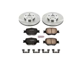 Power Stop Autospecialty Brake Kit Front Scion tC 2005-2010