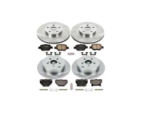Power Stop Autospecialty Brake Kit Front & Rear Toyota Celica 2000-2005