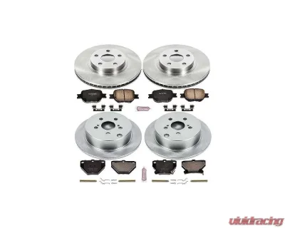 Power Stop Autospecialty Brake Kit Front & Rear Toyota Celica 2000-2005 - KOE2314