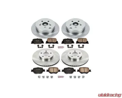 Power Stop Autospecialty Brake Kit Front & Rear Scion tC 2005-2010 - KOE2315
