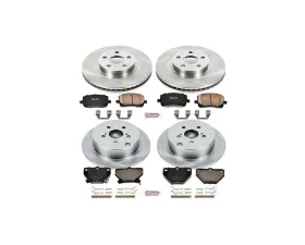 Power Stop Autospecialty Brake Kit Front & Rear Pontiac Vibe 2003-2006