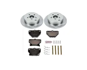 Power Stop Autospecialty Brake Kit Rear Pontiac Vibe 2003-2006