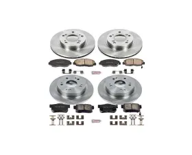 Power Stop Autospecialty Brake Kit Front & Rear Honda Civic 2006-2011