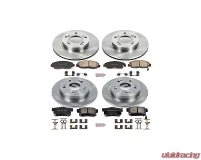 Power Stop Autospecialty Brake Kit Front & Rear Honda Civic 2006-2011 - KOE2385