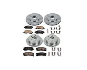 Power Stop Autospecialty Brake Kit Front & Rear Mitsubishi Galant 2004-2012