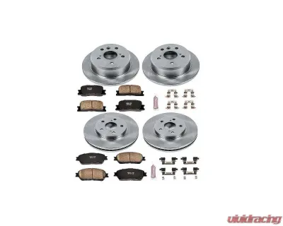 Power Stop Autospecialty Brake Kit Front & Rear Lexus ES300 2002-2003 - KOE2413