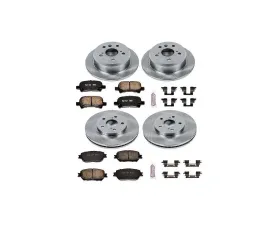 Power Stop Autospecialty Brake Kit Front & Rear Toyota Camry 2002