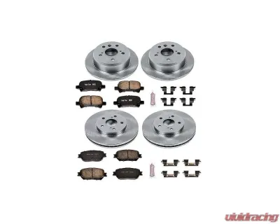Power Stop Autospecialty Brake Kit Front & Rear Toyota Camry 2002 - KOE2415