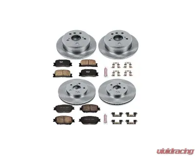 Power Stop Autospecialty Brake Kit Front & Rear Toyota Camry 2002 - KOE2416
