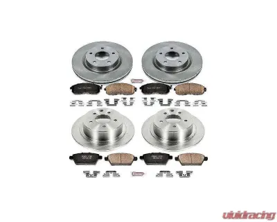 Power Stop Autospecialty Brake Kit Front & Rear Nissan Altima 2010-2013 - KOE242