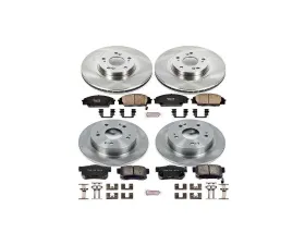 Power Stop Autospecialty Brake Kit Front & Rear Honda Civic 2006-2011