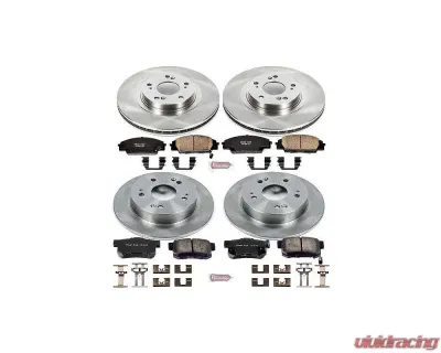 Power Stop Autospecialty Brake Kit Front & Rear Honda Civic 2006-2011 - KOE2440