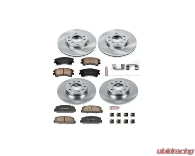 Power Stop Autospecialty Brake Kit Front & Rear Mazda Mazda 6 2003-2005 - KOE2449