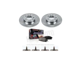 Power Stop Autospecialty Brake Kit Rear Mazda 626 1998-2002