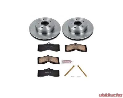 Power Stop Autospecialty Brake Kit Front Chevrolet Corvette 1963-1982 - KOE2598