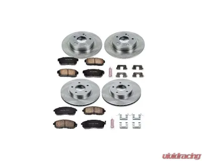 Power Stop Autospecialty Brake Kit Front & Rear Infiniti I30 2001 - KOE2703