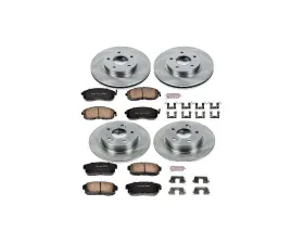 Power Stop Autospecialty Brake Kit Front & Rear Nissan Maxima 2001