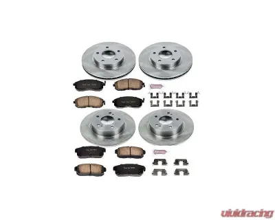 Power Stop Autospecialty Brake Kit Front & Rear Nissan Maxima 2001 - KOE2705