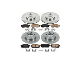Power Stop Autospecialty Brake Kit Front & Rear Infiniti I35 2002-2004