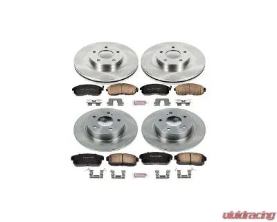 Power Stop Autospecialty Brake Kit Front & Rear Infiniti I35 2002-2004 - KOE2706