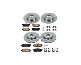 Power Stop Autospecialty Brake Kit Front & Rear Infiniti G35 2003-2005