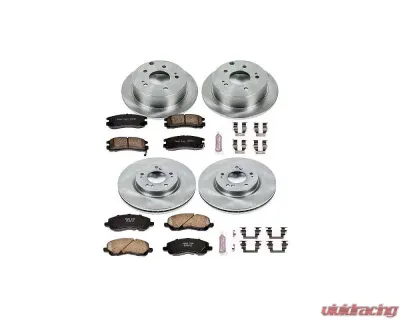 Power Stop Autospecialty Brake Kit Front & Rear Mitsubishi Eclipse 2006-2012 - KOE2711