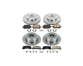 Power Stop Autospecialty Brake Kit Front & Rear Lexus ES300 1997-1999