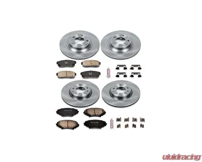Power Stop Autospecialty Brake Kit Front & Rear Mazda RX-8 2004-2008 - KOE2725