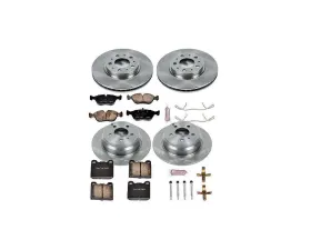 Power Stop Autospecialty Brake Kit Front & Rear Volvo 850 1994-1997