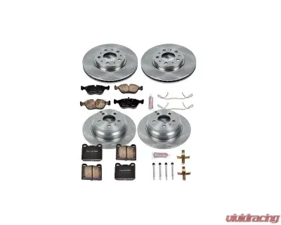 Power Stop Autospecialty Brake Kit Front & Rear Volvo 850 1994-1997 - KOE2728
