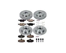 Power Stop Autospecialty Brake Kit Front & Rear Volvo V70 1998-1999