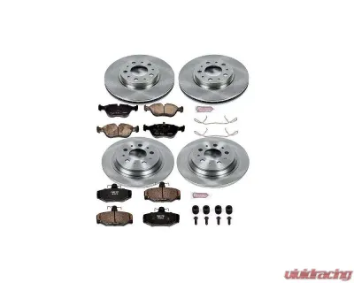 Power Stop Autospecialty Brake Kit Front & Rear Volvo V70 1998-1999 - KOE2736