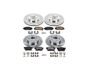 Power Stop Autospecialty Brake Kit Front & Rear Honda Accord 2006-2007
