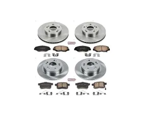 Power Stop Autospecialty Brake Kit Front & Rear Honda Accord 2008-2010