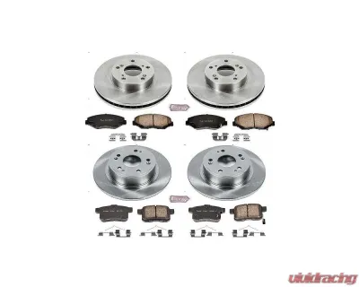 Power Stop Autospecialty Brake Kit Front & Rear Honda Accord 2008-2010 - KOE2744