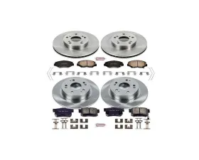 Power Stop Autospecialty Brake Kit Front & Rear Honda Accord 2005