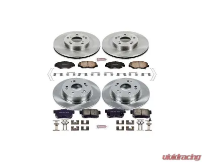 Power Stop Autospecialty Brake Kit Front & Rear Honda Accord 2005 - KOE2745