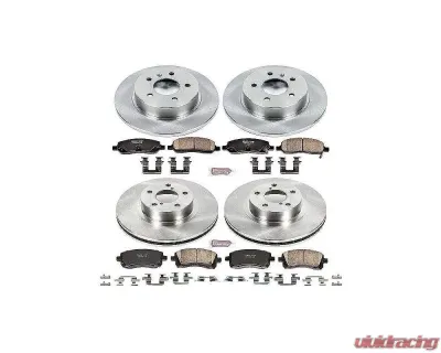 Power Stop Autospecialty Brake Kit Front & Rear Subaru Legacy 2000-2002 - KOE2749