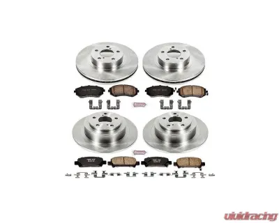 Power Stop Autospecialty Brake Kit Front & Rear Subaru Legacy 2002-2004 - KOE2750