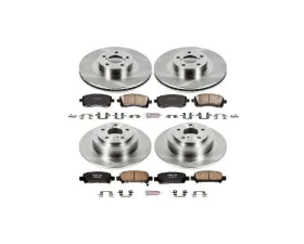 Power Stop Autospecialty Brake Kit Front & Rear Subaru Legacy 2001