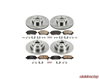 Power Stop Autospecialty Brake Kit Front & Rear Subaru Legacy 2001 - KOE2752