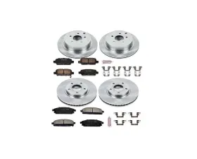 Power Stop Autospecialty Brake Kit Front & Rear Nissan Quest 2004-2009