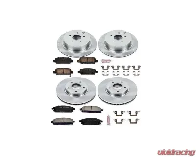 Power Stop Autospecialty Brake Kit Front & Rear Nissan Quest 2004-2009 - KOE2766